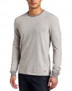 Converse By John Varvatos Mens Long Sleeve Slubbed Crew Sweater