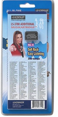 Leadsinger LS-3C14 Soft Rock, Easy Listening Cartridge for LS-3000 Series Karaoke System (200 Songs)