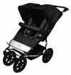 Mountain Buggy Duet Double Buggy Stroller, Black/Flint