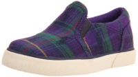 Polo by Ralph Lauren Bal Harbour Repeat Slip-On Sneaker (Toddler/Litle Kid),Dark Purple Multi Plaid,4 M US Toddler