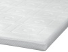 SensorPedic 3-Inch Luxury Memory Foam Mattress Topper, White, Queen