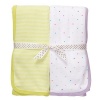 Carter's Pink & Lime 2-pk. Swaddle Blanket MULTI One Sz