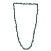 447.00 Carat Natural Malachite Chip Necklace 32 Inch