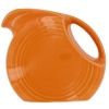 Homer Laughlin Fiesta Tangerine Small 28 oz Disk Pitcher - Case = 4