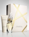 This seductive duo includes Donna Karan Cashmere Mist eau de parfum spray (1.7 oz.) and body lotion (3.4 oz.),presented in a signature gift box.