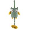 miYim Musical Pull Toy, Green Owl