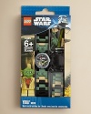 Prepare to feel the Force of the dark side! This fantastic new addition to the LEGO® Star Wars Galactic Empire will be a delight to any wearer. Plus, it comes with multi-colored, interchangeable links and an easy-to-read watch face that is not only exciting but also comfortable and durable.