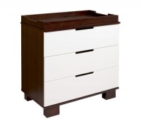 Babyletto Modo 3 Drawer Changer in Espresso/White