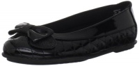 Stride Rite Shirley Flat (Little Kid/Big Kid),Black,3 M US Little Kid