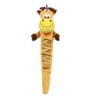 Kyjen Plush Puppies Shakeable Squeaker Toy, Giraffe