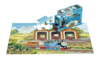 Thomas & Friends: Off to Work - 24 Piece Floor Puzzle in Shaped Box