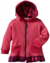 Splendid Littles Baby-Girls Infant Prep School Hoodie, Hot Fuchsia, 12-18 Months