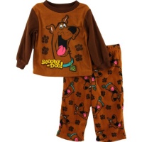 AME Sleepwear Boys Classic Scooby Pajama Set, Multi, 3T