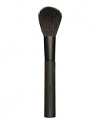 Made with natural hair, the Blush Brush features curved bristles that shape cheekbones to perfection. Designed to leave just the right amount of color on cheeks for a natural, gorgeous result. Silky bristles pamper the skin with softness.