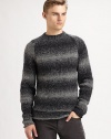 An alpaca design with a hint of stretch for a great fit. Raglan sleeves add athletic appeal to this striped knit.CrewneckRaglan sleevesPull-on style55% alpaca/45% acetateDry cleanMade in Italy