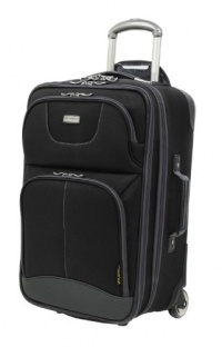 Ricardo Beverly Hills Luggage Valencia Lite 21 Inch 2 Compartment Carry-On, Black, Small