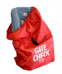 JL Childress Gate Check Bag for Car Seats, Red