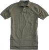 Polo Ralph Lauren Classic-Fit Interlock Polo, Vintage Pepper Heather,XX-Large