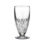 A tapered silhouette and elongated stem modernize this opulent Waterford iced beverage glass. Signature crystal cuts radiate light beautifully for an elegant addition to fine dining occasions.