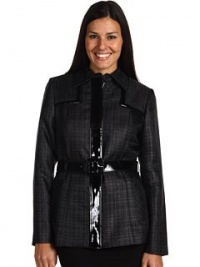 Anne Klein Women's Belted Trench Coat Jacket (M (Women's 8-10)) [Apparel]