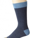 Pact Men's Recycled Indigo Crew Sock