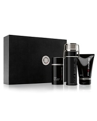 The fragrance for your sixth sense.A fresh and woody scent infused with a little swagger and a lot of soul. This holiday gift set includes a 3.4 fl. oz. Eau de Toilette Spray, 3.4 fl. oz. Cooling Aftershave Lotion and 2.6 oz. Deodorant Stick, showcased in a reusable paneled gift box.