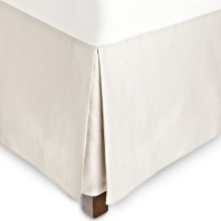 Calvin Klein White Label Small Diamond California King Bedskirt, Pebble