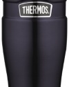 Thermos Stainless King 16-Ounce Leak-Proof Travel Mug, Midnight Blue