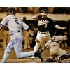 Steiner Sports MLB New York Yankees Derek Jeter Flip Play Sepia Tone Horizontal 16x20 Photograph