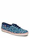 Keds Women's Champion Floral Oxford,Blue,8.5 M US