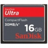 SanDisk 16GB ULTRA CF Memory Card 30MB/s 200x (SDCFH-016G-A11, USA Retail Package)