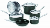 Cuisinart GG-10 GreenGourmet Hard-Anodized  Nonstick 10-Piece Cookware Set