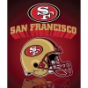 Northwest San Francisco 49ers Gridiron Fleece Throw