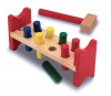 Melissa & Doug Deluxe Wooden Pound-A-Peg