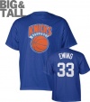 Patrick Ewing Big and Tall Name and Number New York Knicks T-Shirt