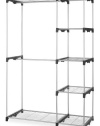 Whitmor  6779-3044  Double Rod Closet, Silver