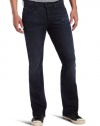 7 For All Mankind Men's Nate Slim Bootleg Jean in Rustic Amber