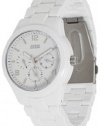 GUESS Feminine Contemporary Watch - White