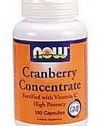 NOW Foods Cranberry Concentrate, 100 Capsules