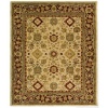 Safavieh Anatolia Collection Handmade Ivory and Brown Hand-Spun Wool Area Rug, 6-Feet by 9-Feet