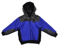 Akademiks Boys Surf Royal Blue & Black Outerwear Hoodie Size 5