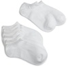 Jefferies Socks Girls Organic Cotton Seamless Liner 4 Pack