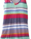 Splendid Girls 7-16 Pensacola Stripe Tank, Dewberry, 12