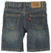 Levi's Baby-boys Infant 5649 Denim Short, Backstage, 24 Months