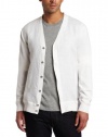 Calvin Klein Sportswear Men's Solid Linen Front Sweater