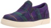 Polo by Ralph Lauren Bal Harbour Repeat Slip-On Sneaker (Toddler/Litle Kid),Dark Purple Multi Plaid,5 M US Toddler