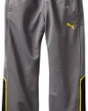 Puma - Kids Boys 2-7 Lit Tech Pant, Grey, 6