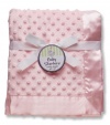 Baby Starters Textured Dot Blanket with Satin Trim, Pink