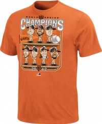 San Francisco Giants Toddler 2012 World Series Champions Home Plate Hero Caraciture T-Shirt