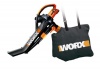 WORX WG502 TriVac Delux Blower/Mulcher/Vacuum 12.0 Amp with Metal Impeller